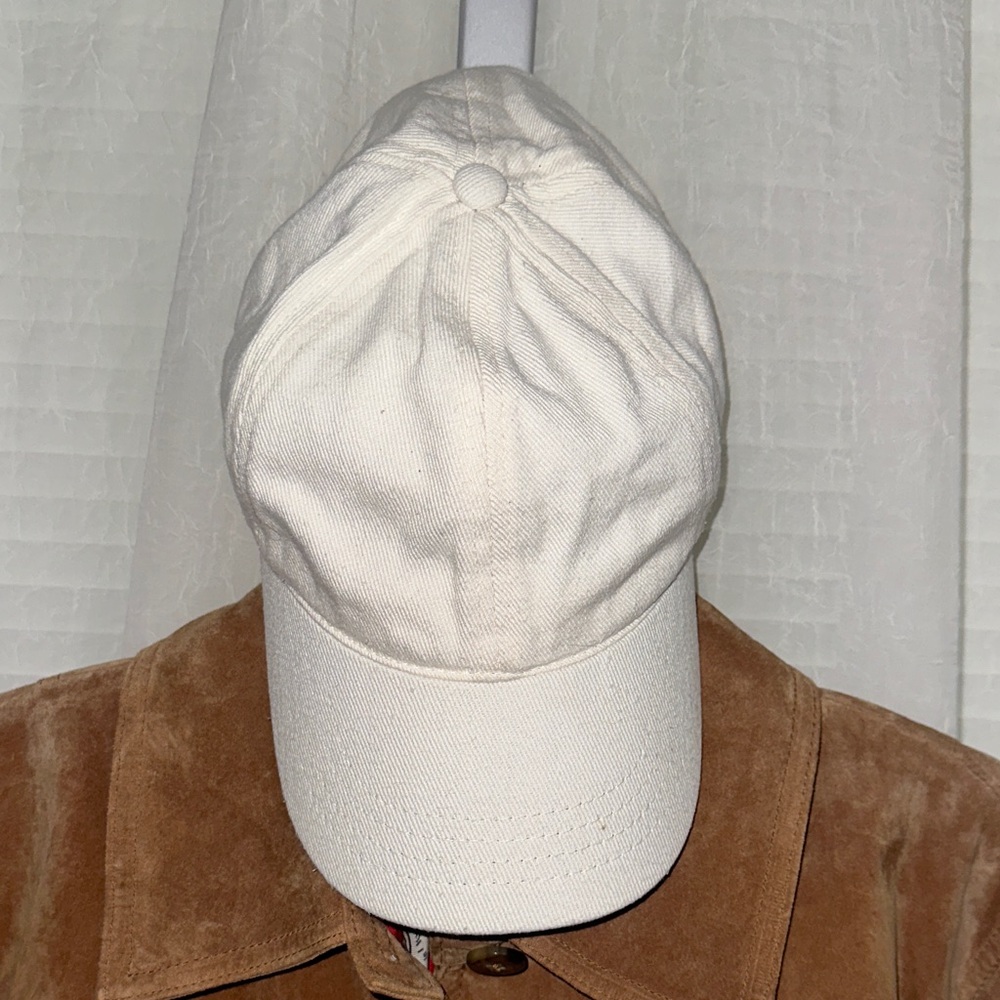 Zara Cream Baseball Cap
